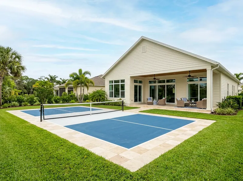 Compact Limestone Pickleball Coastal sport court