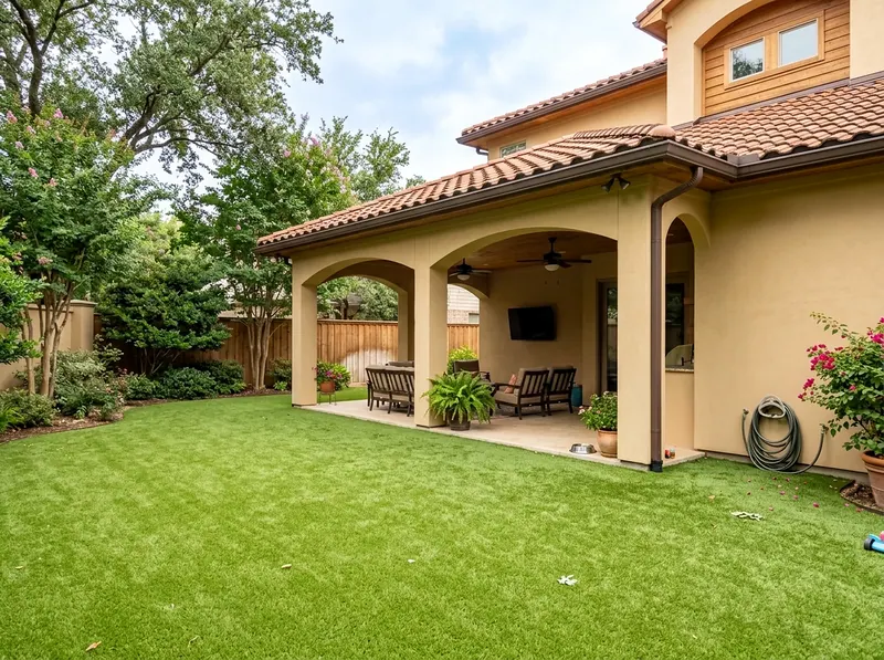 1000 sq ft Natural cedar Lawn turf Mediterranean turf